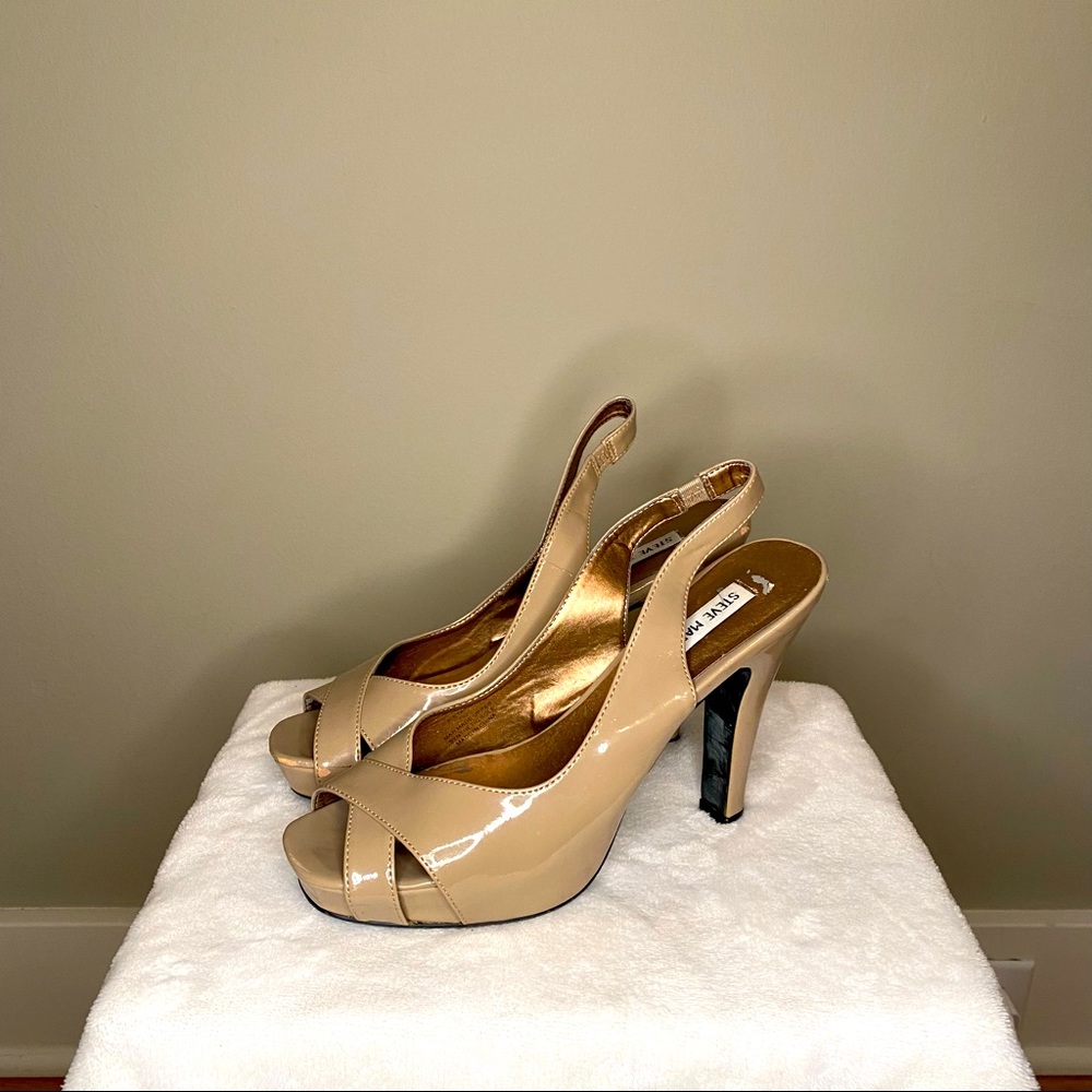 Steve Madden Nude heels womens 7.5
